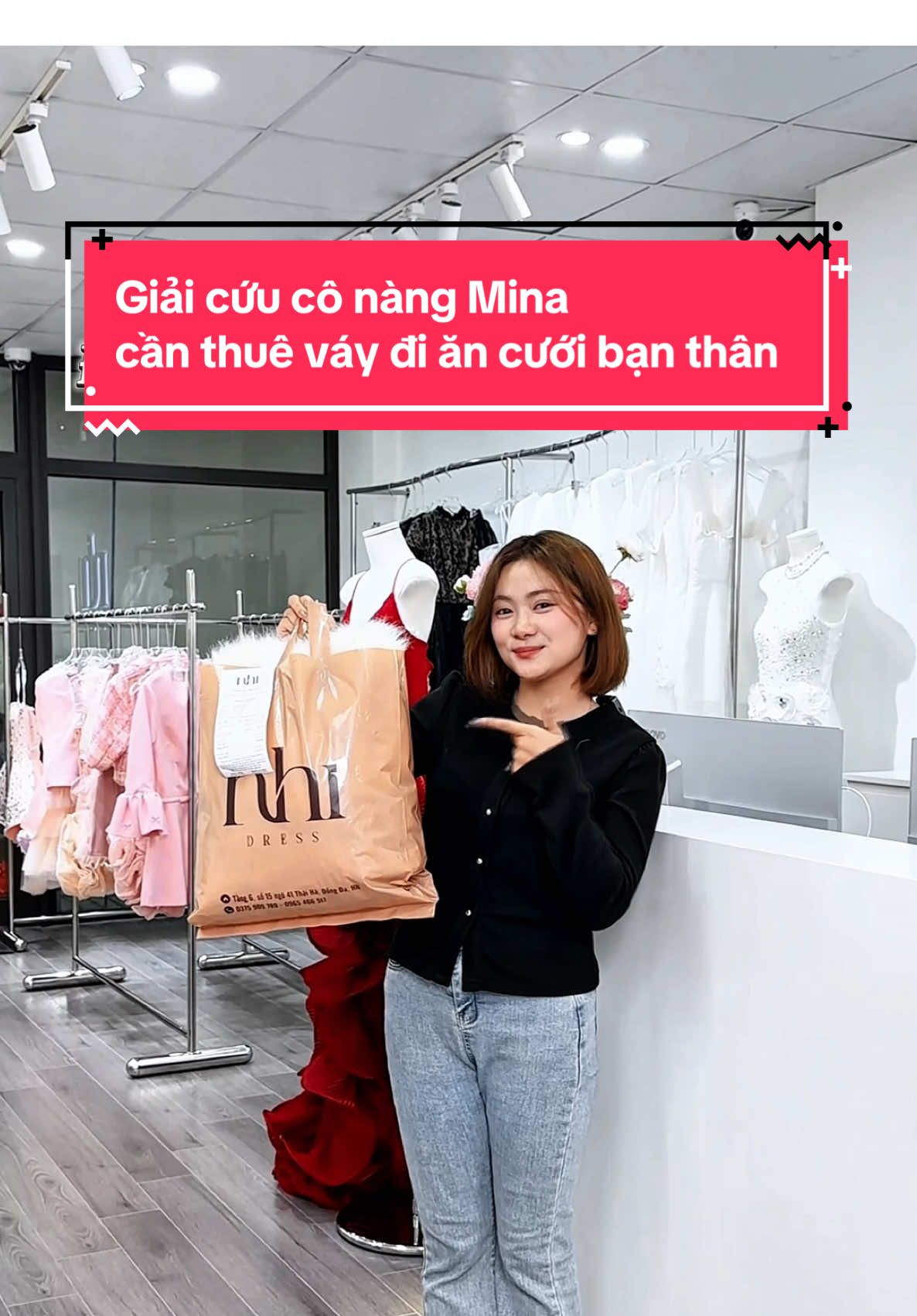Giải cứu Mina cần thêu váy đi ăn cưới bạn thân