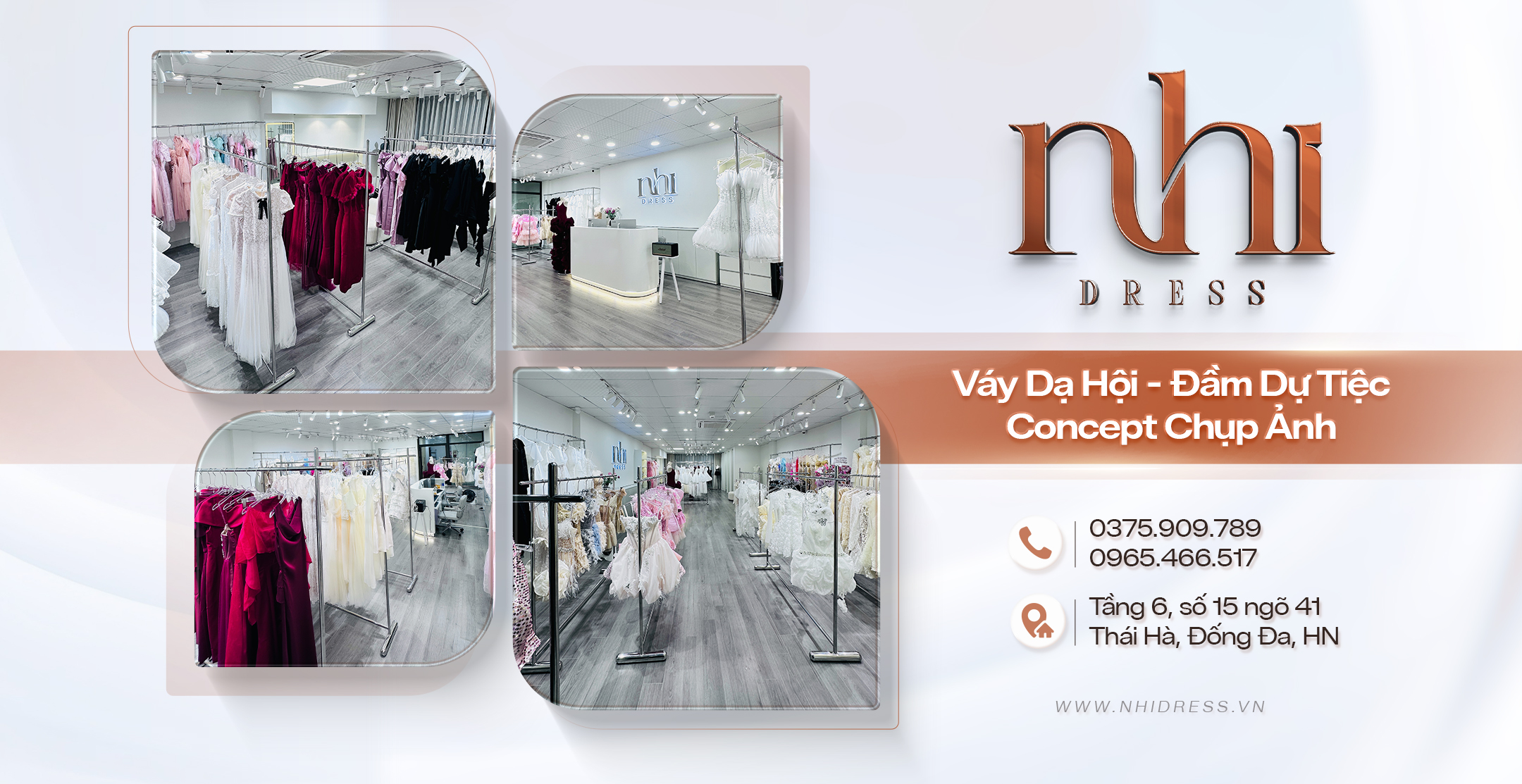 Nhi Dress - cửa hàng cho thuê váy dự tiệc, dạ hội đẹp nhất tại Hà Nội 1