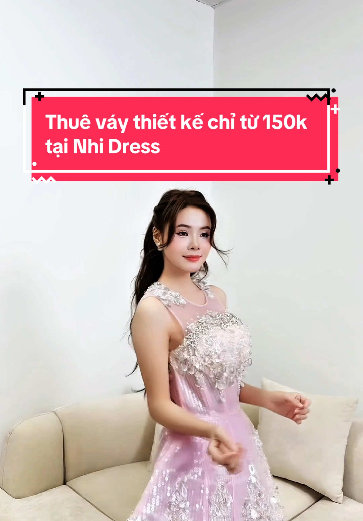 Thuê váy thiết kế chỉ từ 150k tại Nhi Dress