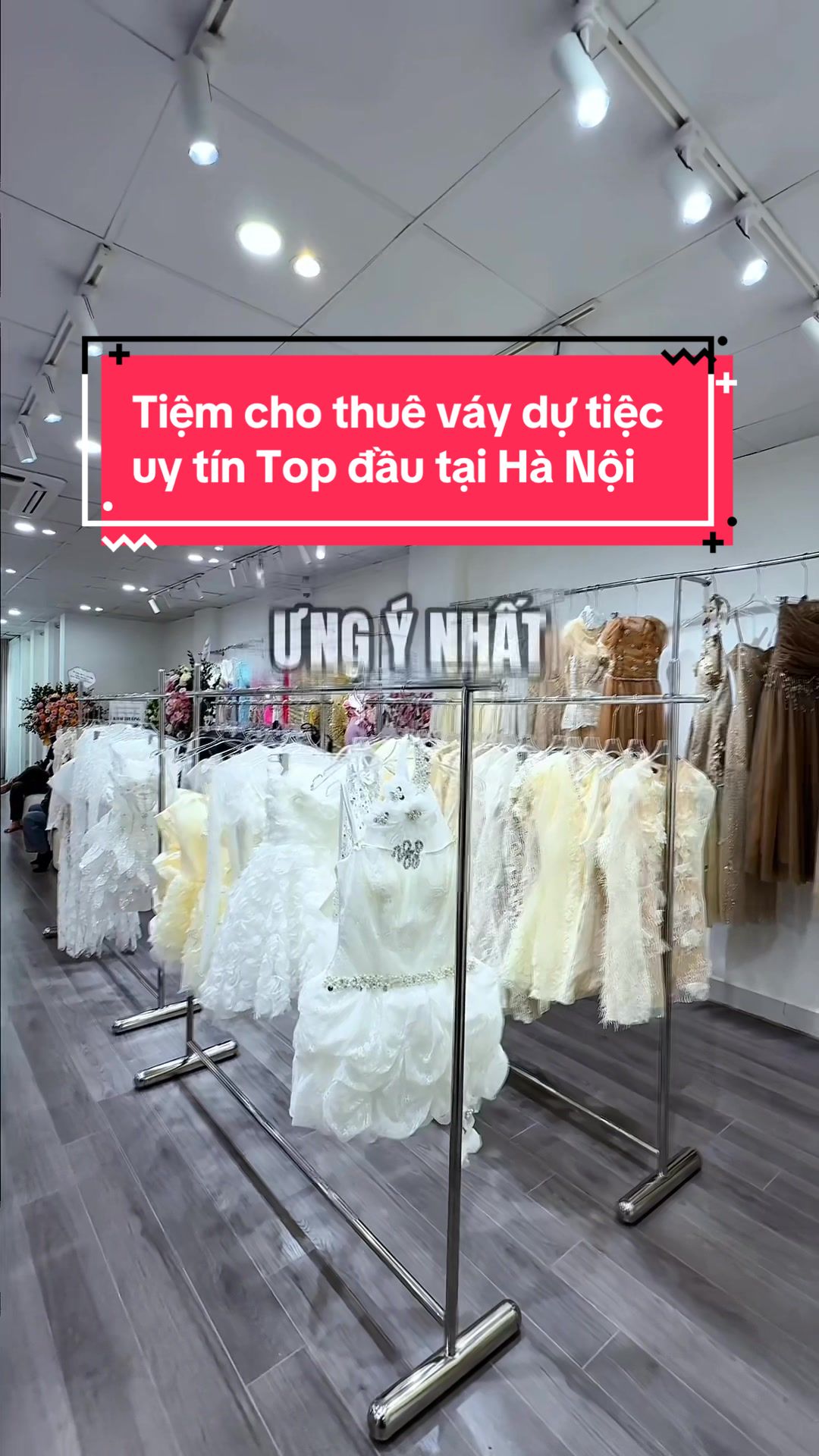 Tiệm cho thuê váy dự tiệc uy tín top đầu tại Hà Nội
