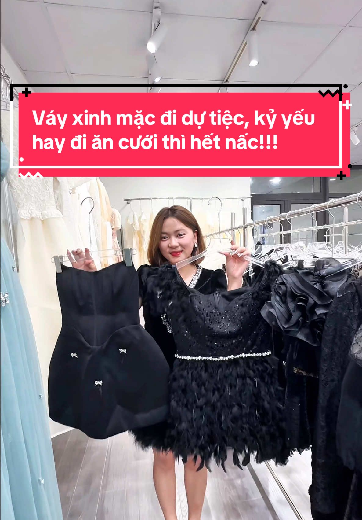 Váy xinh mặc đi dự tiệc, kỷ yếu hay đi ăn cưới thì hết nấc