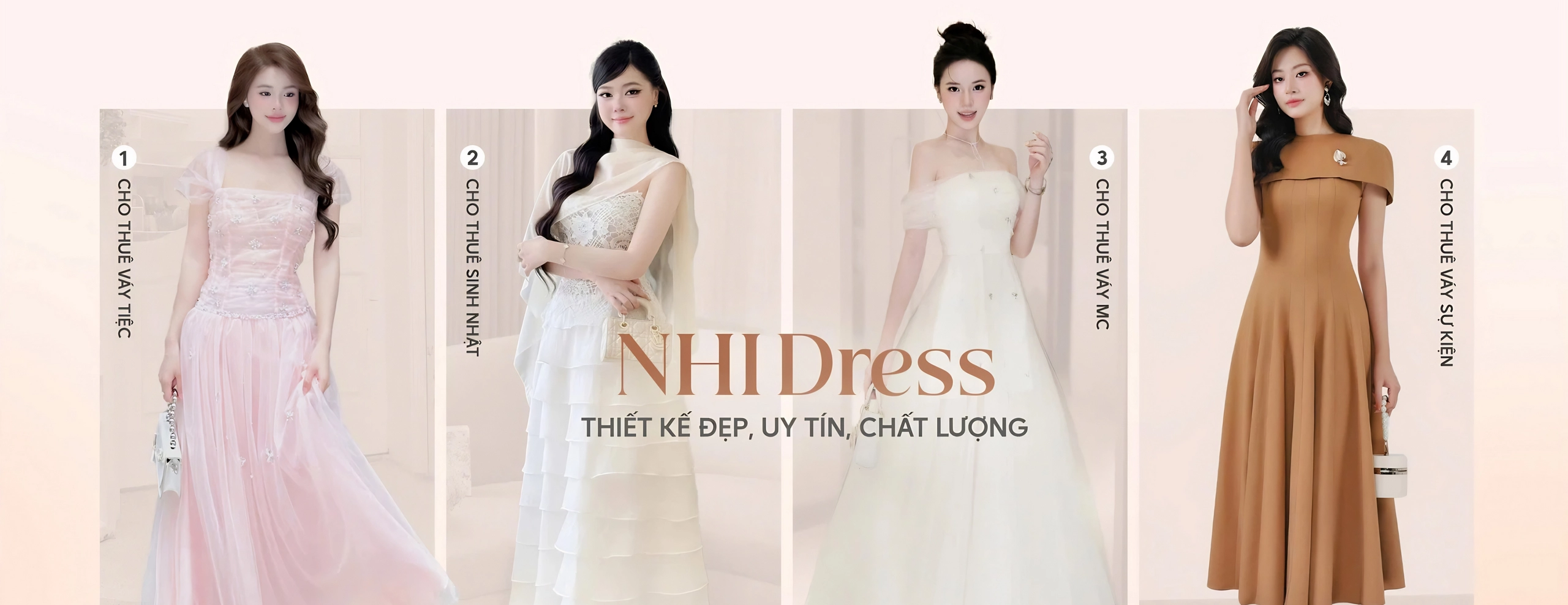 Nhi Dress thương hiệu cho thuê váy uy tín hàng đầu Hà Nội